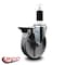 Service Caster 5'' Semi Steel Swivel 1-3/8'' Expanding Stem Caster with Brake SCC-EX20S514-SSS-PLB-138 - alternate 4